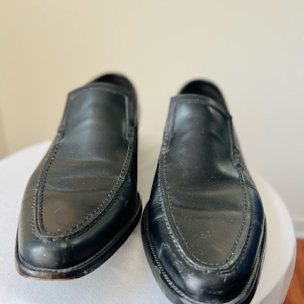 DONALD PLINER MEN’S BLACK LEATHER SHOES SIZE 8.5 - Picture 9 of 9